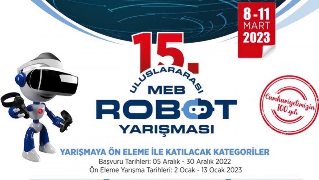 15. Uluslararası Robot Yarışması 