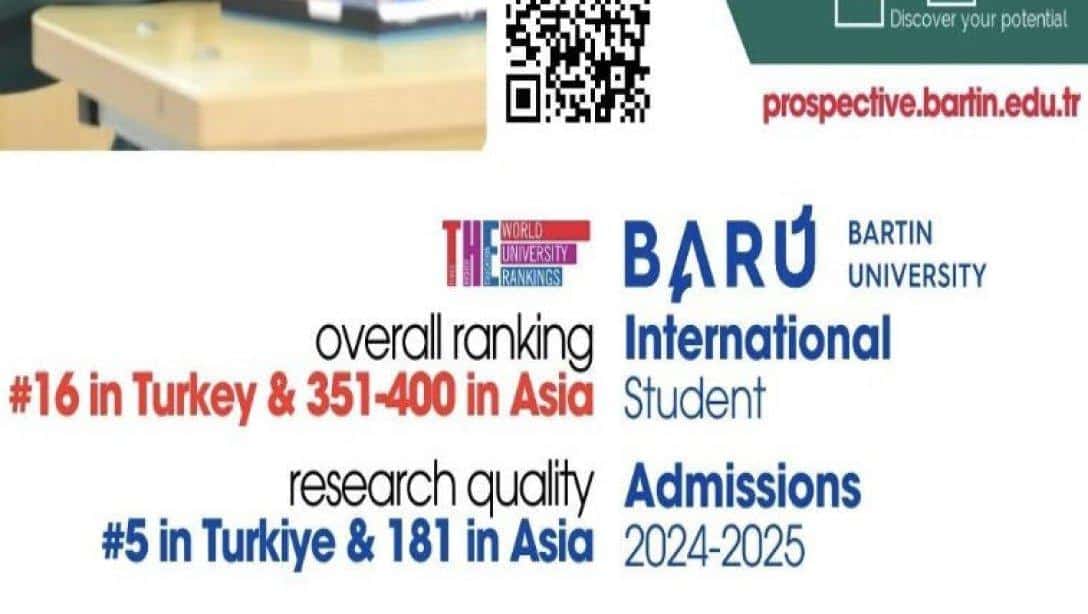 Bartın Üniversitesi 2024-2025 Akademik Yılı Uluslararası Öğrenci Başvuruları Başladı